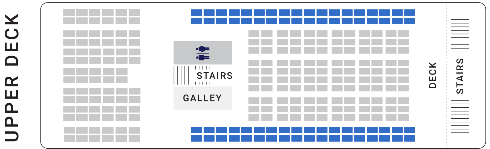 Vista Panoramic seating chart